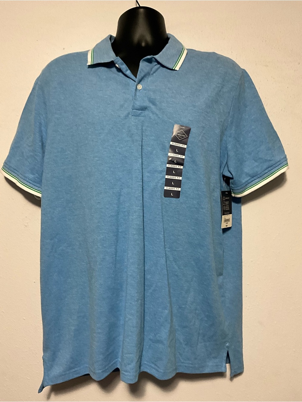 NWT St. John’s Bay Men’s Super Soft Comfort Stretch Classic Fit Polo 👕